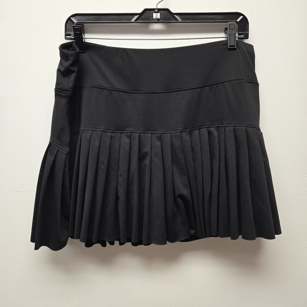 Kyodan Black Golf Tennis Pickleball Mini Skort Skirt Short Women’s Size XL Black